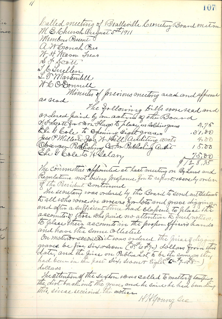 minute book
